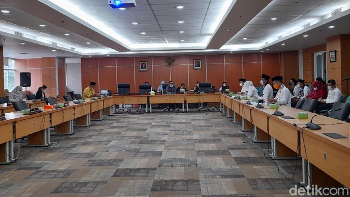 Rapat DPRD DKI Jakarta. (Tiara Aliya/detikcom)