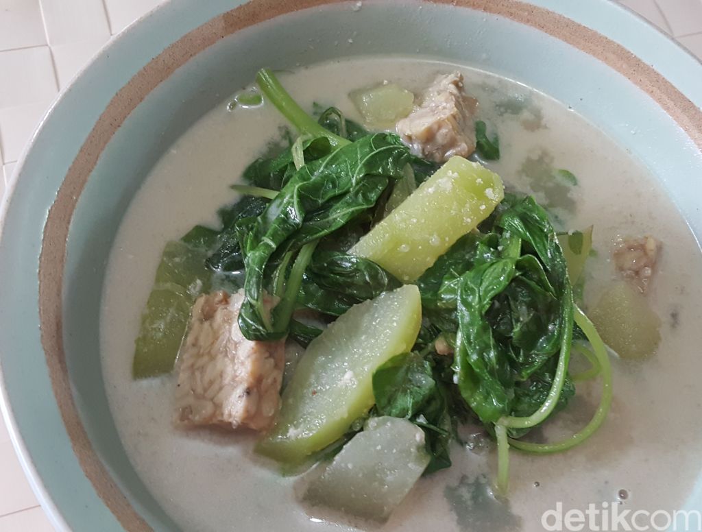 Resep Sayur Bobor Bayam Labu Siam