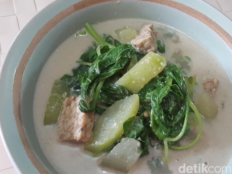 Resep Sayur Bobor Bayam Labu Siam