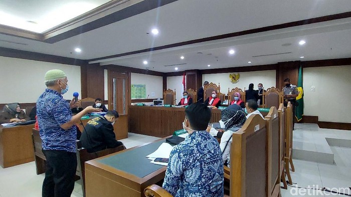 Sidang gugatan minta Jokowi mundur sebagai Presiden RI (Zunita Putri/detikcom)