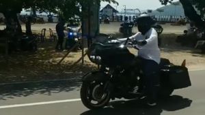 Viral! Rombongan Moge Lolos Penyekatan di Wisata Lombok