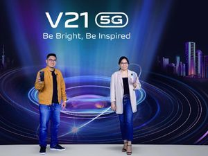 Vivo V21 5G Resmi Meluncur, Bawa Dual OIS Night Camera