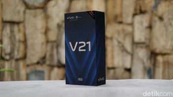 Inilah Vivo V21 5G. Foto: Adi Fida Rahman/detikINET