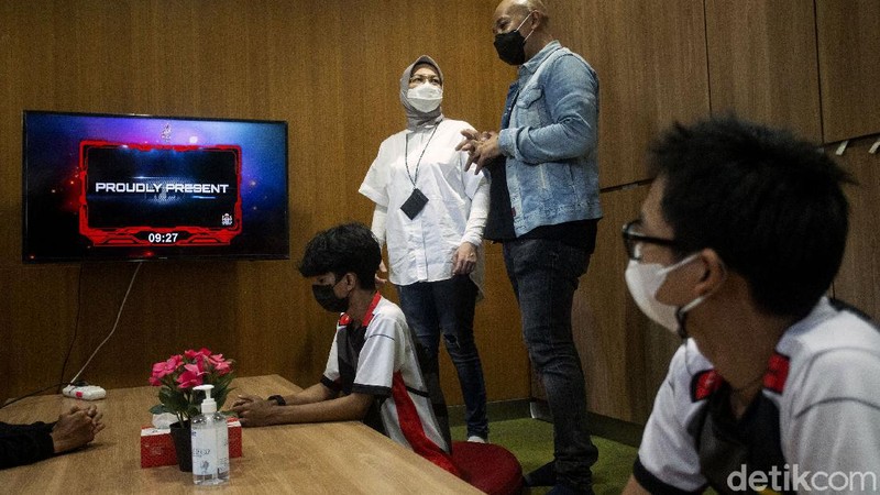 Telkomsel resmikan gedung fasilitas gaming di Matraman, Jakarta. Studio game untuk para gamers mabar ini berada di Kantor Regional Telkomsel DKI Jakarta.