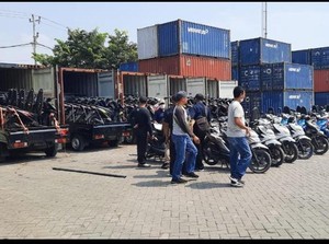 360 Kendaraan Bodong Diamankan Sebelum Dikirim ke Timor Leste