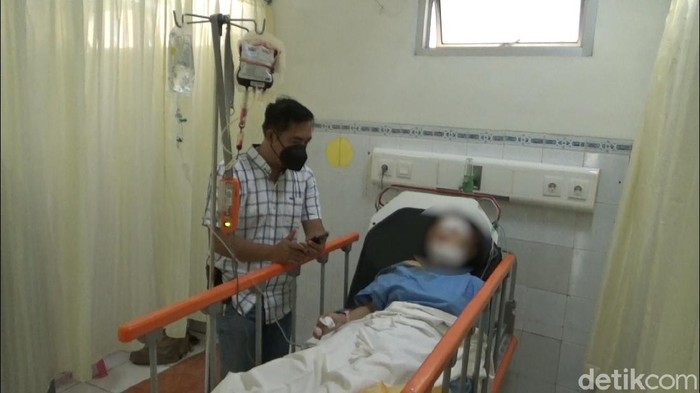 Korban yang digorok teman kencan di Kendal, Selasa (25/5/2021).