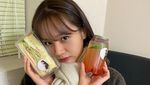 Imutnya Lee Hyeri My Roomate is A Gumiho Makan Sandwich dan Minum Jus