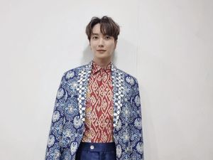 Leeteuk dan Yesung Super Junior Pakai Batik Jabar, Ini Cerita di Baliknya