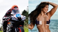 Selain tampil garang di motor, Patricia juga bisa tampil seksi saat berbikini. Foto: Instagram @lady_racer926
