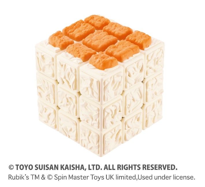 Unik! Rubik Bentuk Mie Instan, Bikin Ngiler Tapi Tak Bisa Dimakan