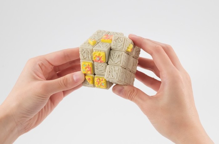 Unik! Rubik Bentuk Mie Instan, Bikin Ngiler Tapi Tak Bisa Dimakan