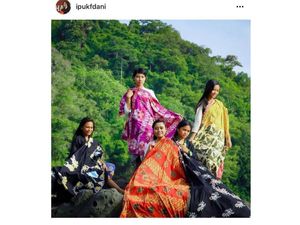 Bupati Ipuk Promosikan Batik Bermotif Filosofi Ajaran Buddha di Hari Waisak