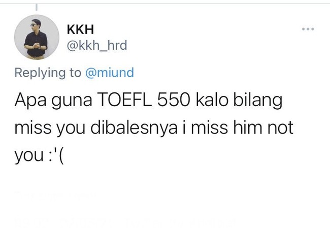 Tanda-tanda harus mundur dan cari yang baru. Mending move on daripada sakit hati deh.. Benar nggak nih? Foto: twitter.com/kkh_hrd