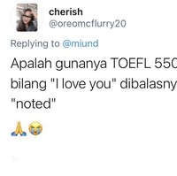 Ketika cuma sepihak yang suka dan pihak lainnya nggak menyimpan rasa. Ini sih namanya penolakan secara halus. Foto: twitter.com/oreomcflurry20