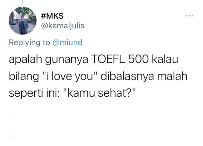 Kalau ditolak auto jadi sakit deh ini. Kamu pernah ngalamin kayak gini juga nggak? Foto: twitter.com/kemaljulis