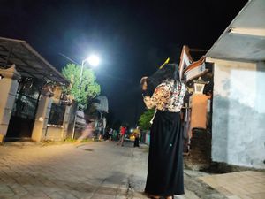 Gerhana Bulan, Ibu Hamil di Sidoarjo Ritual Ini Agar Anaknya Lahir Selamat