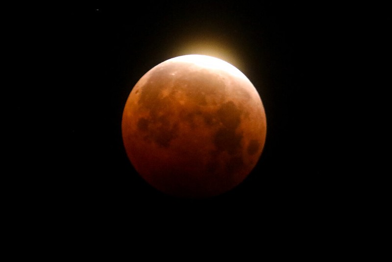 Gerhana Bulan Total Super Blood Moon