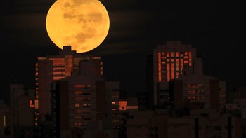 Penampakan di Brasil. Foto: AP