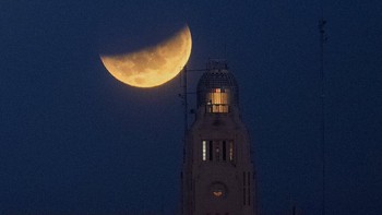 Penampakan di Uruguay. Foto: AP