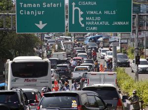 Uji Coba Ganjil Genap di Puncak, Ini 7 Titik Penyekatannya