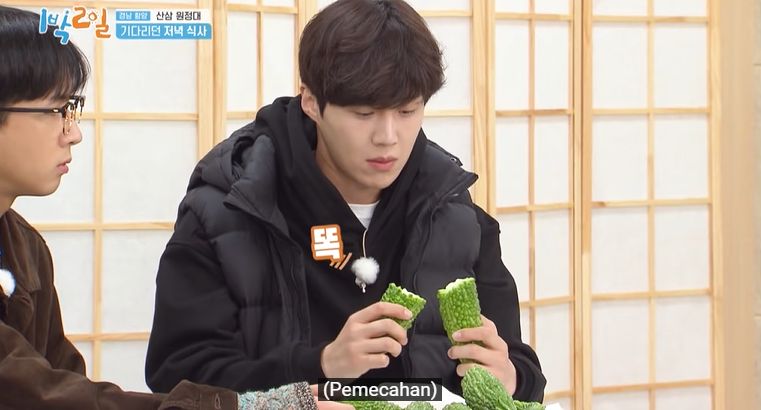Reaksi Lucu Kim Seon Ho Makan Pare Pertama Kali
