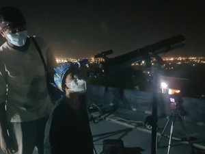 Lapan Pasuruan Gelar Nobar Gerhana Bulan Total