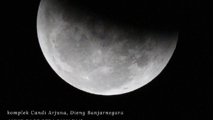 Pengamatan gerhana bulan total oleh BMKG Banjarnegara