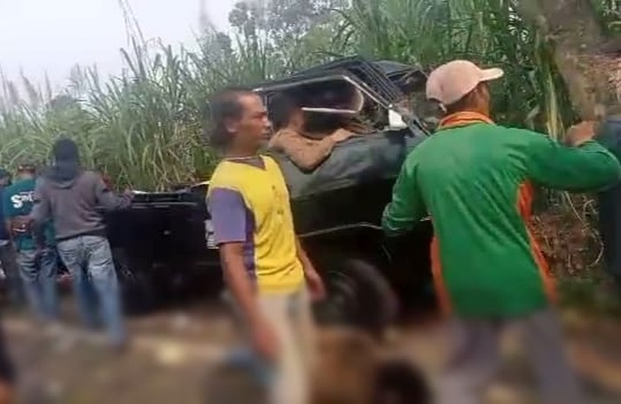 Pikap Muat Rombongan Arisan Kecelakan di Malang, Tujuh orangTewas