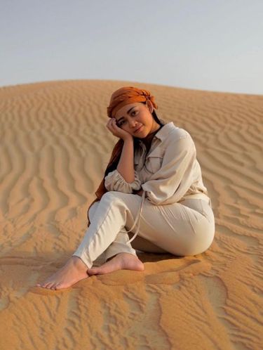 Rachel Vennya liburan di Dubai