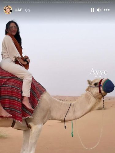 Rachel Vennya liburan di Dubai