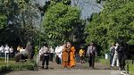 Suasana Perayaan Waisak dengan Prokes Ketat di Candi Borobudur