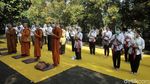 Suasana Perayaan Waisak dengan Prokes Ketat di Candi Borobudur