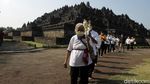 Suasana Perayaan Waisak dengan Prokes Ketat di Candi Borobudur