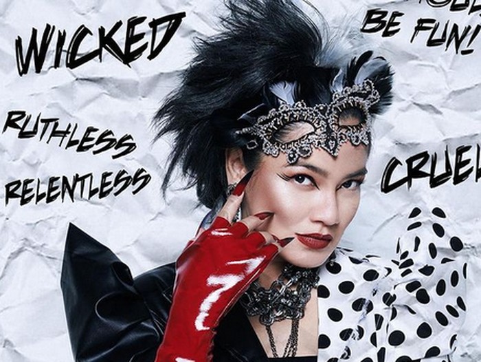 Aksi Titi Kamal Jadi Cruella