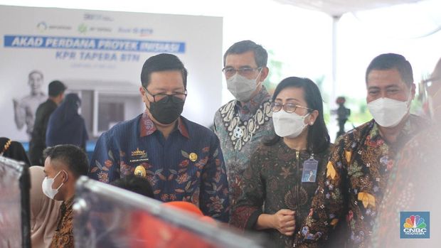 BP Tapera Salurkan Pembiayaan KPR Ke 11 Ribu ASN. (CNBC Indonesia/Syahrizal Sidik)