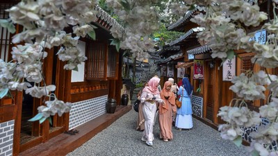 Bukan di Korea Selatan, Tempat Wisata Ini Ada di Tasikmalaya