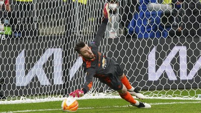 Foto Gawang De Gea Bobol Lagi, Lagi, dan Lagi Sampai 11 Kali