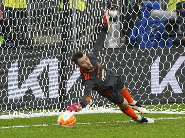 Foto Gawang De Gea Bobol Lagi, Lagi, dan Lagi Sampai 11 Kali