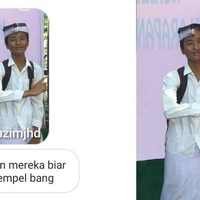 Kalau gini sih nempelnya jadi kebablasan. Mending balik ke semula saja deh nggak udah diedit. Foto: Instagram.com/uzimjhd