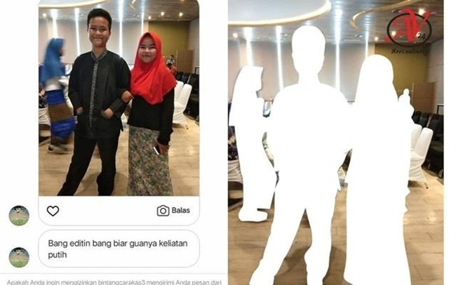 Makanya kalau kasih perintah yang jelas. Kalau nggak begini deh jadinya. Ya benar sih jadi putih, tapi kan bukan begitu maksudnya. Foto: Instagram.com/avpaintingg