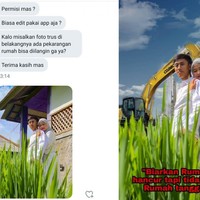 Pasti orangnya jadi nyesel deh setelah tau hasil editannya kayak gini. Minta rumahnya dihilangkan kan bukan berarti di gusur juga dong.. Foto: Twitter.com/pantungalimar