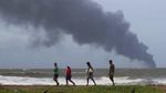 Kapal Kargo Berbendera Singapura Terbakar di Laut Sri Lanka