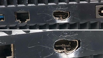Terlalu bersemangat mencolokan HDMI. Foto: dok Bored Panda