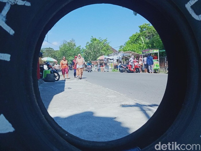 Pedagang pasar lapangan merdeka Delanggu, Klaten diminta segera pindah, Kmais (27/5/2021).