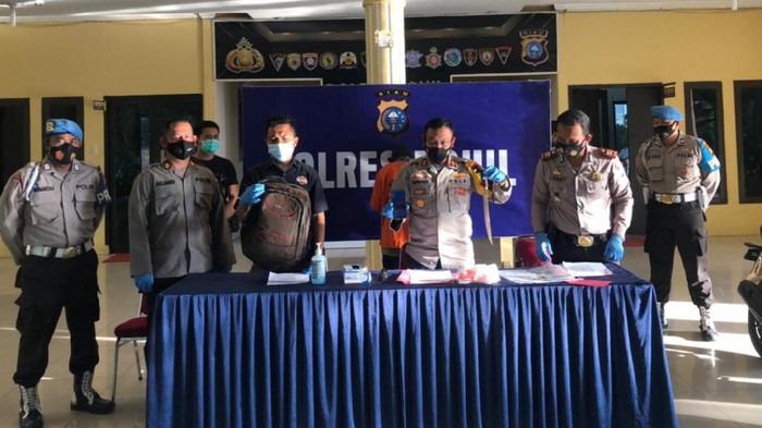 Polisi tangkap begal sadis di Riau (dok. polisi)