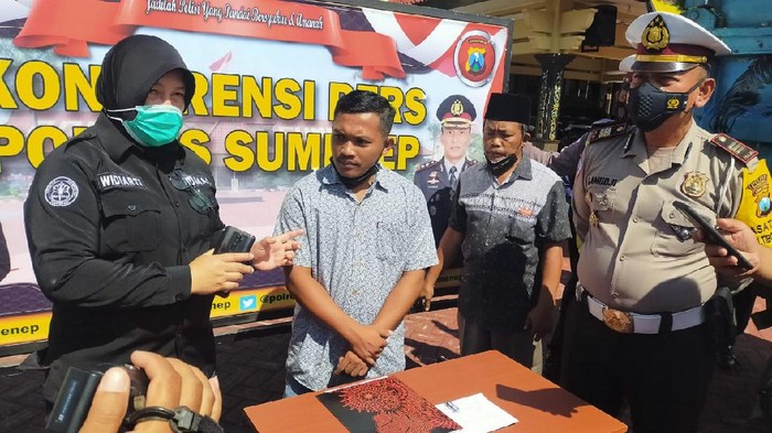 Seorang pria asal Pamekasan, Reski Eko Suhardi diamankan polisi. Ia sengaja mengendarai truk dengan oleng dan ugal-ugalan agar videonya viral.