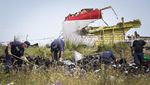 Potret Bangkai Pesawat MH17, Tragedi Dunia Aviasi yang Tak Terlupakan