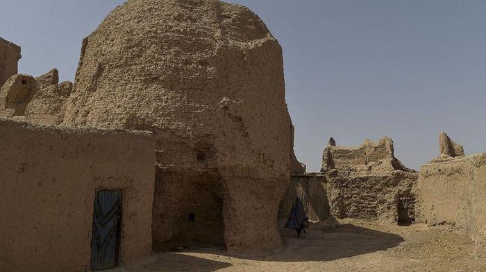 Komplek istana musim dingin Qala-e-Kohna di Afghanista. (AFP/WAKIL KOHSAR)
