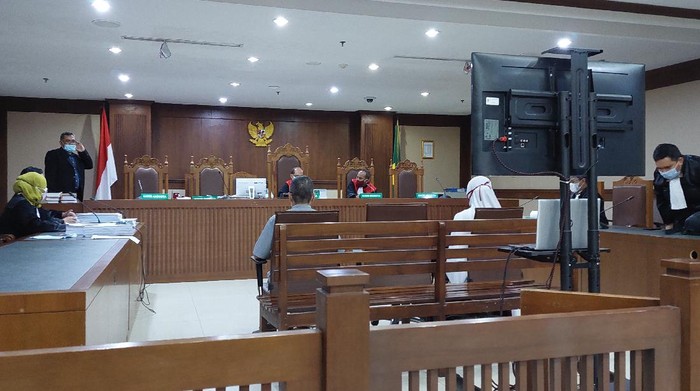 Sidang tuntutan eks pejabat Kemenkes (Zunita-detikcom)