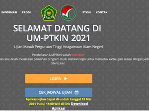 UMPTKIN 2021 Diumumkan Hari ini, Cek di https://pengumuman.um-ptkin.ac.id/